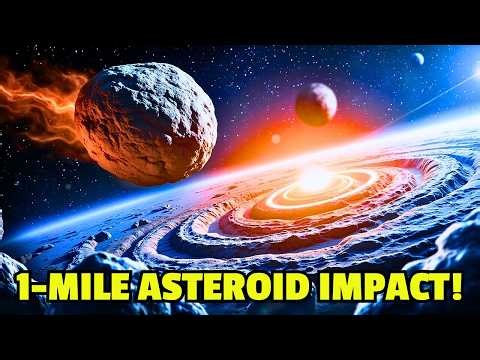 ☄️🌍 What Happens If a 1 Mile Asteroid Hits Earth — Simulation Explained
