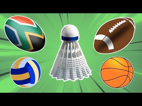 Easy English Sports balls for Children