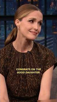 Rose Byrne talks all things "The Good Daughter"