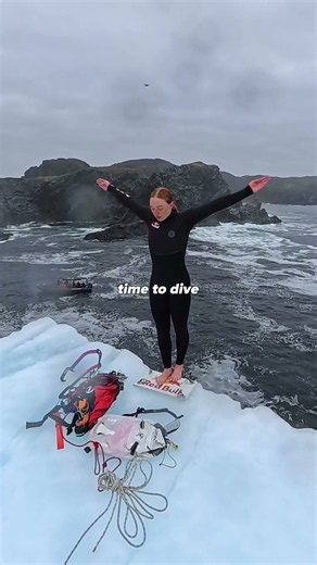 Backflipping Off An Iceberg 🥶