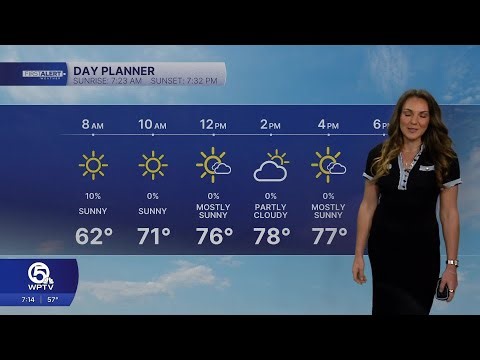 WPTV First Alert Morning Forecast - March 21, 2026