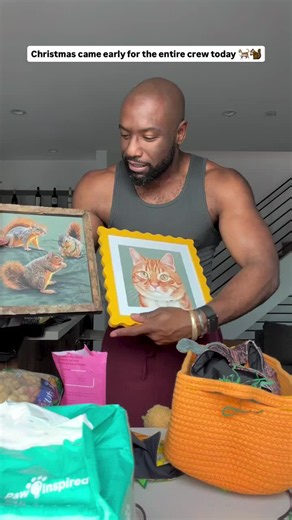 Unboxing a Surprise Chewy Pet Package — Gift for Cat & Squirrel Lover