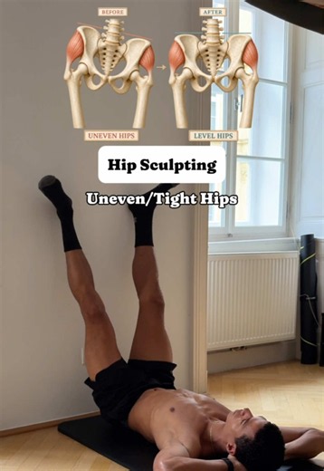 Hip Sculpting for Uneven & Tight Hips: A Mobility Routine ⚒️