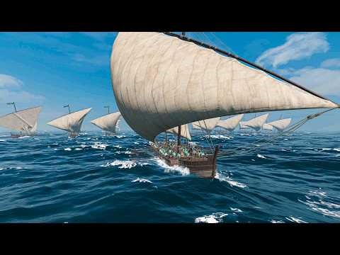 EPIC KHUZAIT vs EMPIRE Naval Battle - Mount and Blade 2 BANNERLORD War Sails DLC
