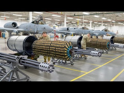 How the U.S. Air Force Repairs Its Broken A-10 Warthog’s Gatling Gun