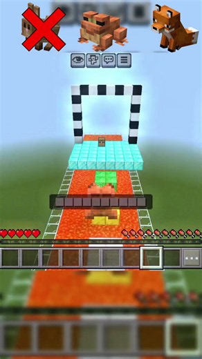 😱 Minecraft Parkour Challenge! 🐰🐸🦊 Rabbit vs Frog vs Orange Fox!