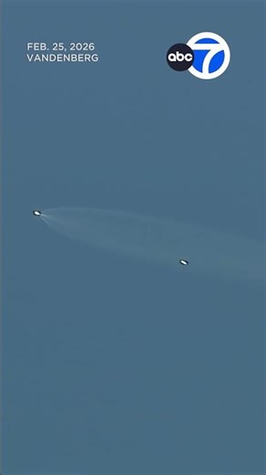 SpaceX launch view from a helicopter!