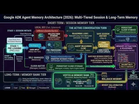 Google ADK Memory Explained: In-Memory, Databases, and the Vertex AI Memory Bank