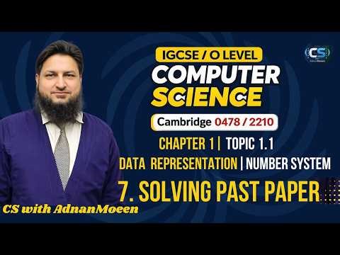 🔴 LIVE: IGCSE Computer Science Past Paper Solution | 0478 / 2210