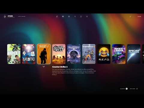 Ether Launcher - PC Launcher who transform Windows into a Console