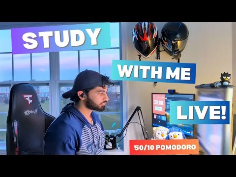 7 Hour Study With Me LIVE | Medical Student - USMLE Step 1 | 50/10/70 Pomodoro w/ Lofi (12/27/25)