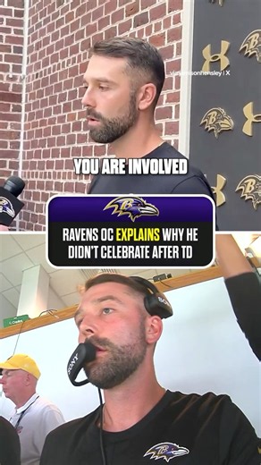 Declan Doyle is all business up in the booth #nfl #ravens