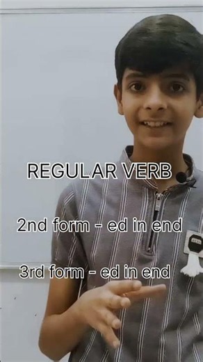Difference between regular and irregular verb in easy way #aasanlearning #basicenglish
