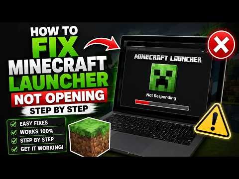 How to Fix Minecraft Launcher Not Opening – Step by Step