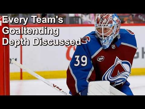 How Is Your Team's Goaltending Depth Looking Right Now?