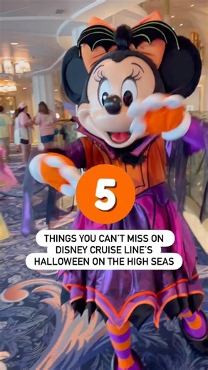 5 Things to Expect During Halloween on a Disney Cruise! #Shorts