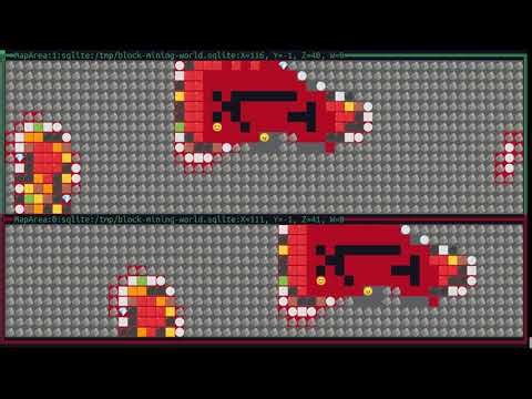 Terminal Block Mining Simulation Game v0.0.10