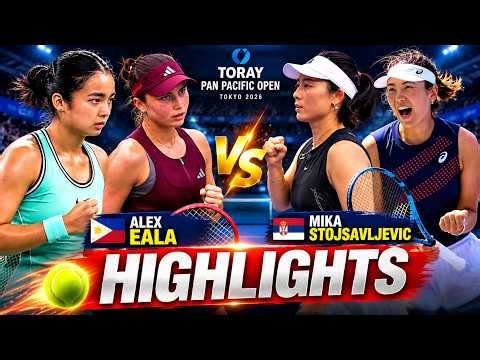 Alexandra Eala & Iva Jovic vs. Xu Yifan & Yang Zhaoxuan | Full Match Highlights | ASB Classic SF