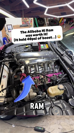 It’s holding a lot of boost so far… 😳#CarReviewsTikTokContest #ford #mustang #twinturbo #lsswap