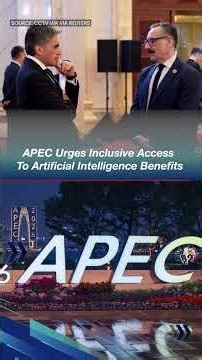 APEC official urges AI benefits be shared by all