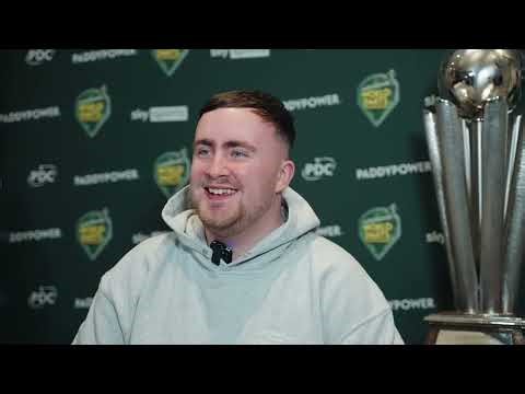 THE WINNER'S INTERVIEW 🏆 Luke Littler speaks after sealing back-to-back World Championship titles