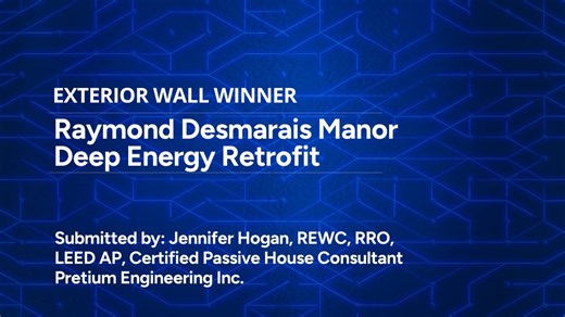 EBEC 2026 Award Winner: Exterior Wall