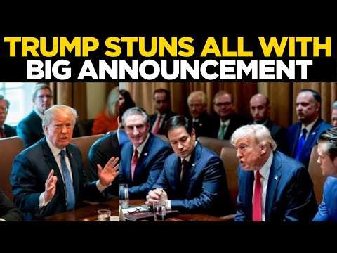 Trump LIVE | President Trump Makes SHOCKING Announcement On Iran, Russia, Israel | Putin | US News