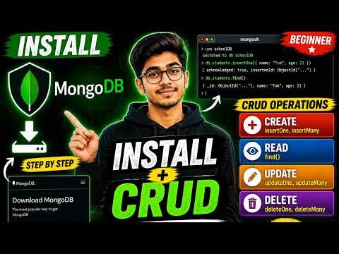MongoDB CRUD in mongosh (Full Beginner Guide 🚀)