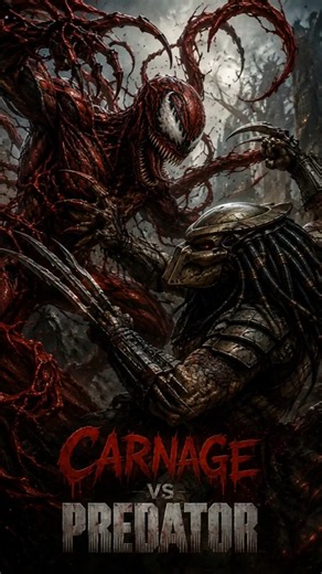 CARNAGE vs PREDATOR — The Ultimate Battle! #carnage #predator #predatorvs #carnagewars #alien