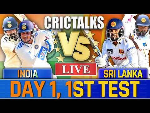 🔴 Live: IND vs SL, Day 1, 1st Test Live Match Today, Cricket Live Score, Commentary, 1st Session