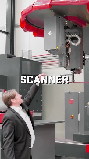 🛠️ SIX AXIS Cutting Head With Built In LASER SCANNER