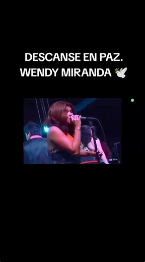 DESCANSE EN PAZ WENDY MIRANDA 🕊️ ELLA FUE UNA CANTANTE CON LOS FRANCOS, RONAL Y SU BRAVOS Y OTROS GRUPOS DONDE TUVO TRABAJANDO
