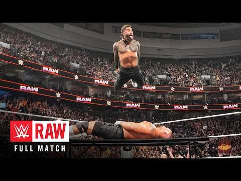 FULL MATCH: Jey Uso vs. Bron Breakker | Extreme Rules Match: Raw, Aug. 18, 2025