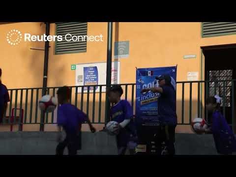 Young migrants find hope through football in Mexico as World Cup approaches