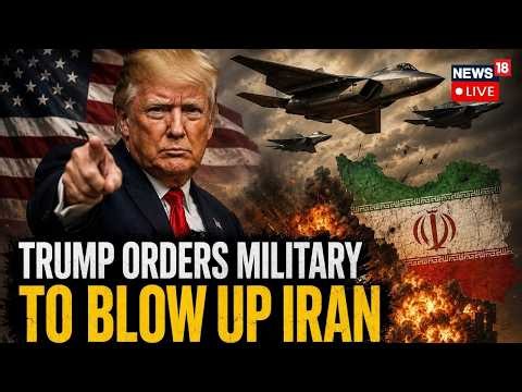 BREAKING LIVE: Trump Orders Fresh Strikes on Iran | Strait of Hormuz Blockade? | Iran US War Again