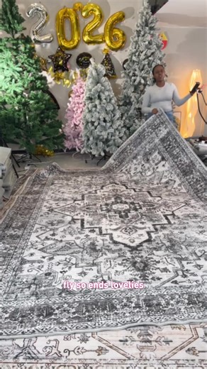 Boho Washable Area Rug for Living Rooms and Bedrooms