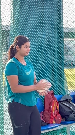 Athlete life = Practice, sweat & repeat 💯 #discusthrow #indianathlete #shorts