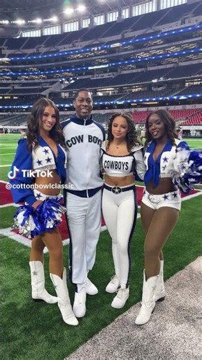 90th Cotton Bowl Classic: Dallas Cowboys Rhythm & Blue and Dallas Cowboys Cheerleaders