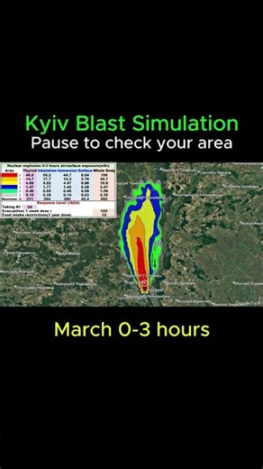 Ukraine Kyiv 4th Blast Simulation: 24 Hours Inside Nuclear Disaster. Зсередини ядерної катастрофи