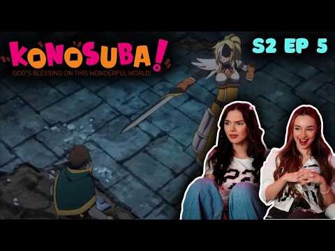 KonoSuba! Season 2 Episode 5 REACTION | Servitude for This Masked Knight! |