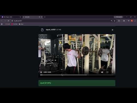 Workout Detection using Machine Learning | Computer Vision ML Project with Streamlit