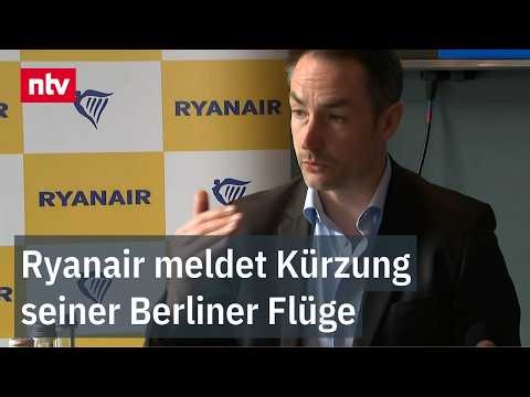 "Desaströse" deutsche Politik kritisiert Ryanair-CCO McGuinness | ntv