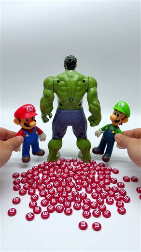 Satisfying Unboxing Super Mario Bros Toys | Mario vs Hulk Fun Video