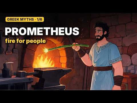 Prometheus: How Fire Was Stolen for Humans | Greek Mythology Animated