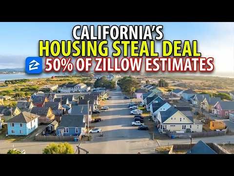 12 California Towns Where Homes Are Selling for Half Their Zillow Estimate (July 2026)