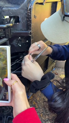GUINNESS WORLD RECORD ATTEMPT FOR THE LONGEST JOURNEY BY TOY CARS! 🚗🚙🏆 Day 10 — Repair update, part 2 😭🔧 This is officially more electrical work than either of us expected to do on this trip. Lauren’s working on the wires while the mechanic guides us over the phone, and I’m just hoping this gets us moving again 🤞🚙