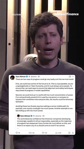 Sam Altman: Artificial Intelligence could 'go very badly'