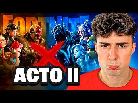 ESTA SEMANA FINALIZA el ACTO II de RIVALIDADES en FORTNITE
