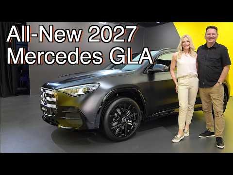 Hybrid GLA and Electric! 2027 Mercedes-Benz GLA