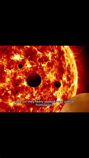 Journey Back 4 Billion Years: How Venus and Earth Were Born Side by Side! #venus #jwst #nasa #mars